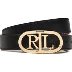 Lauren Ralph Lauren Damen Accessoires Lauren Ralph Lauren Oval Reversible Belt - Black
