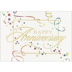 Blank board game Jam Paper Blank Anniversary Card Sets 25/Pack Anniversary Squares