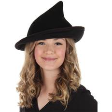 Halloween Hats Modern Black Witch Hat