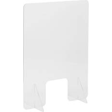 Flash Furniture Mission Acrylic Free-Standing Register Shield