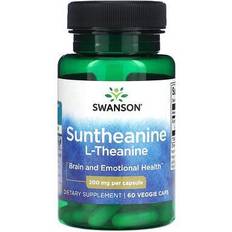 Swanson Amino Acids Swanson Amino Acid Double Potency Suntheanine L-Theanine Milligrams 60 pcs