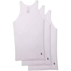 Tank Tops Polo Ralph Lauren Classic Fit Cotton Wicking Tanks 3-Pack White
