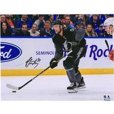 "Steven Stamkos Tampa Bay Lightning Autographed 16" x 20" Black Jersey Skating Photograph"