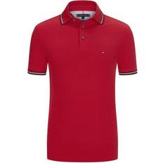 Rot Poloshirts Tommy Hilfiger Herren Poloshirt 1985