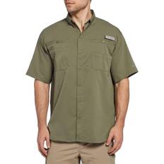 Columbia Men PFG Tamiami II Short Sleeve Shirt- Green