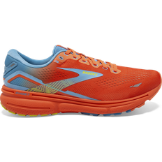 Orange and blue shoes Brooks Ghost 15 Men's Running Shoes Orange/Blue/Yellow