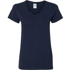 Gildan Women's Softstyle V-Neck T-shirt - Navy