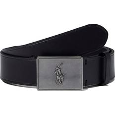 Polo Ralph Lauren Men Belts Polo Ralph Lauren Men's Reversible Leather Belt Black Black