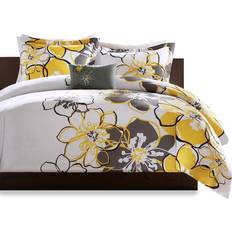 Twin XL Duvet Covers Mi Zone Allison Duvet Cover Yellow (228.6x172.7)