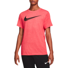 Nike Men's Dri-FIT Swoosh Training T-shirt - Light University Red Heather