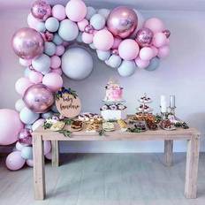 Party Supplies BIGTREE Assorted Ballon Party Kit in Gray/Pink Wayfair Gray/Pink