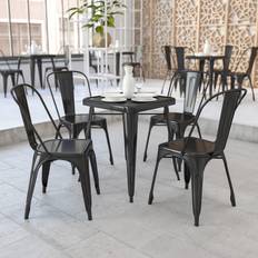 Bistro Sets Flash Furniture Commercial Grade 23.75" Square