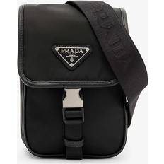 Prada Handtaschen Prada Schultertasche aus Re-Nylon Schwarz Einheitsgröße