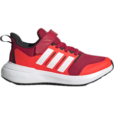 adidas Kid's Fortarun 2.0 Cloudfoam Elastic Lace Top Strap - Better Scarlet/Cloud White/Solar Red