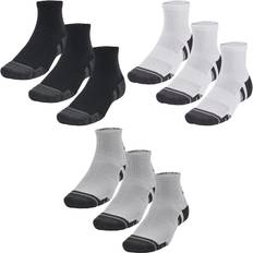 Under Armour Socken Under Armour Performance Knöchelhohe Tech-Socken im 3er-Pack Schwarz Schwarz Jet Grau