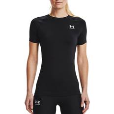 Under Armour Damen T-Shirts & Tanktops Under Armour Women's HeatGrear Compression T-Shirt Black