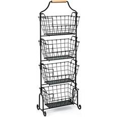 Dish Drainers Mikasa Gourmet Basics Laguna 4-Tier Dish Drainer