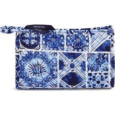 Vera Bradley Trapeze Cosmetic Bag - Island Tile Blue