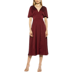 Alexia Admor Nola Dress - Cranberry