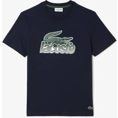 Lacoste Print T-shirt - Blue Marine