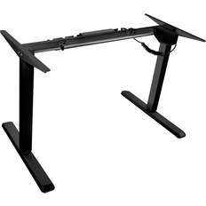 Adjustable height desk base Mount-It! Electric Standing Desk Frame Adjustable Motorized Sit Stand Base