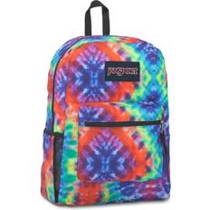 Jansport Cross Town Backpack - Red/Multi Hippie Days
