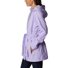 Columbia Women's Pardon My Trench Rain Jacket- Purple
