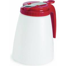 Red Beverage Dispensers TableCraft All Purpose Red Top Beverage Dispenser