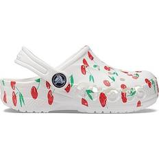 Crocs Kid's Baya Graphic Clog - White/Cherry