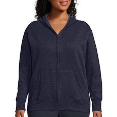 Hanes Originals Women's Fleece Zip-Up Hoodie (Plus Size)