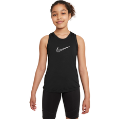 M Tanktops Nike Girl's Dri-FIT Training Tank - Black