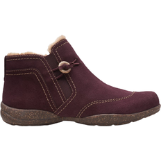 Clarks Roseville Aster - Burgundy Suede