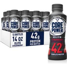 Food & Drinks fairlife Core Power Elite Strawberry High Protein Milk Shake 414ml 12