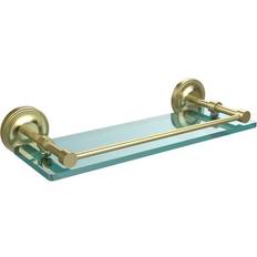 Allied Brass Prestige Regal Clear with Gallery Rail