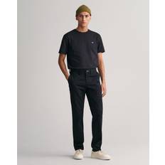 Gant Hosen Gant Slim Fit Twill Chino Black Schwarz chino Grösse: W34L32