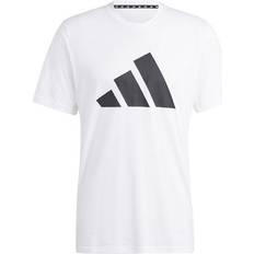 Adidas Herre T-skjorter & Singleter adidas Training-Essentials Feel Ready Logo T-Shirt Men white