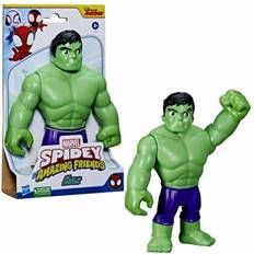Disney Figurer Hasbro Spidey and His Amazing Friends Supersized Hulk Action Figure No Color