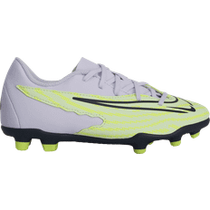 Gelb - Herren Fußballschuhe Nike Junior Phantom GX Club FG/MG Firm Ground Soccer Cleat Yellow/Dark Grey/Purple-2.5