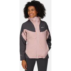 Regatta Damen Regenjacke Raddick Rosa/Dunkelgrau