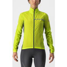 Castelli Women Jackets Castelli Squadra Stretch Jacket Women's Electric Lime/Dark Gray