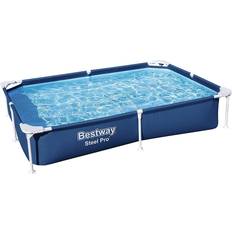 Bestway Steel Pro Frame Rectangular Pool 2.21x1.50x0.43m