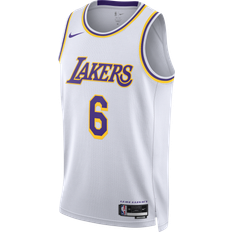 Nike Men's Los Angeles Lakers Purple LeBron James #6 Dri-FIT