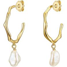 Glanzstücke München Munich Earrings - Gold/Pearls