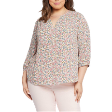 NYDJ Pintuck Blouse Plus Size - Harlowe Hill