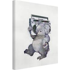 Tiere Hochformat Illustration Koala Bild