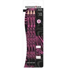 EBERHARD FABER Bleistift-Set HB schwarz/neon pink 1 Set