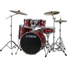 Yamaha Stage Custom Birch 5-piece Shell Pack Cranberry Red