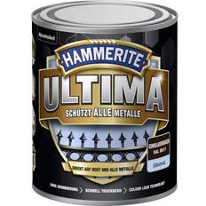 Hammerite Metallschutzlack ULTIMA glänzend RAL 8017 Metallfarbe Braun, Schwarz 0.75L