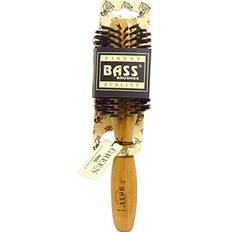 Bass 81 Dark Bamboo  Oval Style Body Brush with Natural Bristles