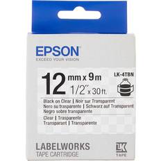 Epson Labeling Tapes Epson LabelWorks Clear LK Replaces LC Tape